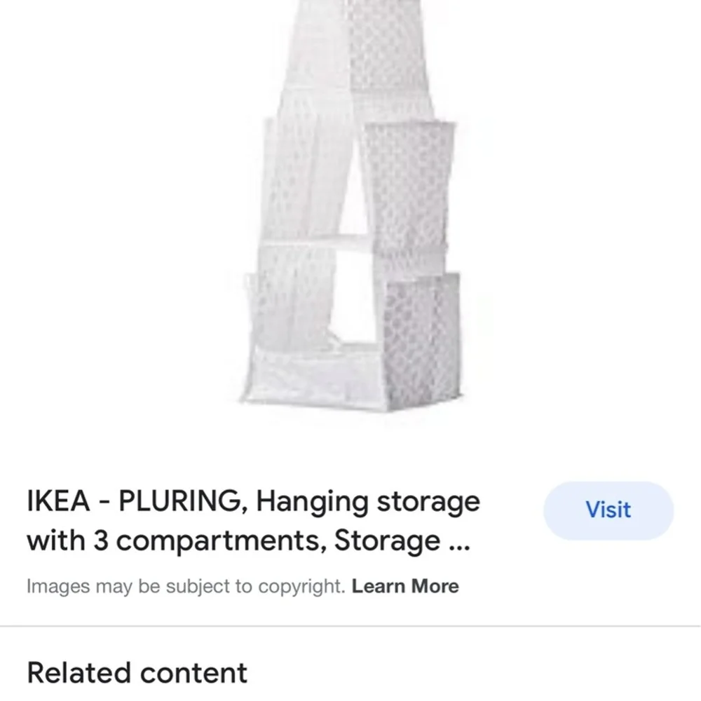 Brand New Ikea Pluring closet organizer